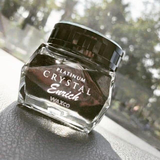 ORIGINAL WAXCO Car Perfume Platinum Crystal Enrich Shine Black Musk 85ml car air freshener premium perfume wangi kereta