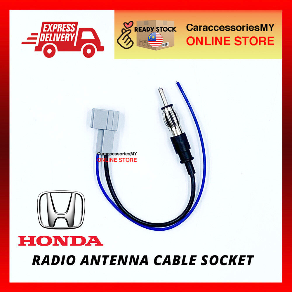 Honda OEM Plug and Play Radio Antenna Cable adapter Socket android player female socket honda accessories antenna pnp socket