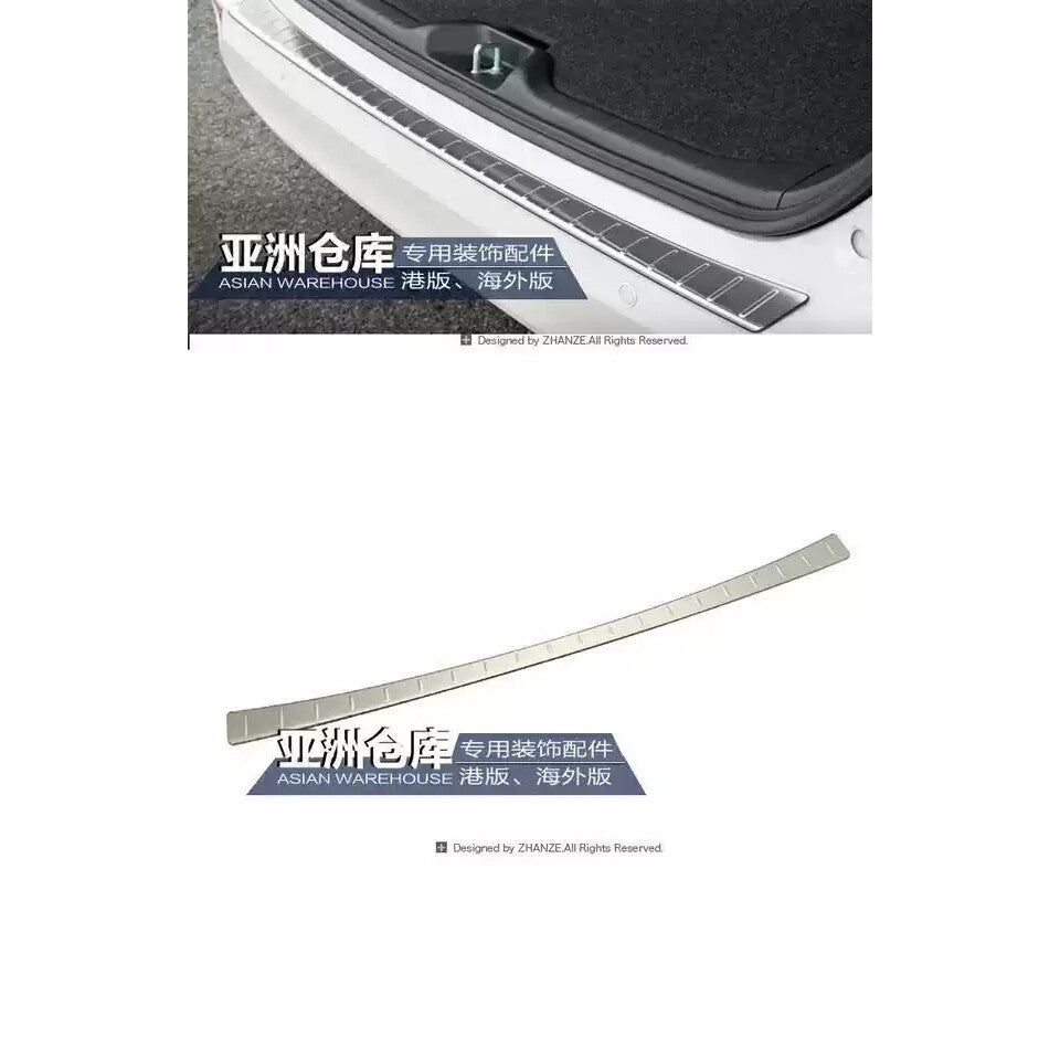 Toyota Noah Voxy R90 2022 rear bumper guard chrome trim garnish protector