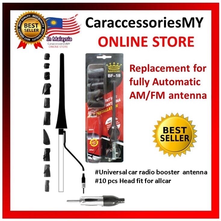 Baifeng Replacement For Fully Automatic AM / FM Antenna (BF-18) car radio antenna android car player radio kereta