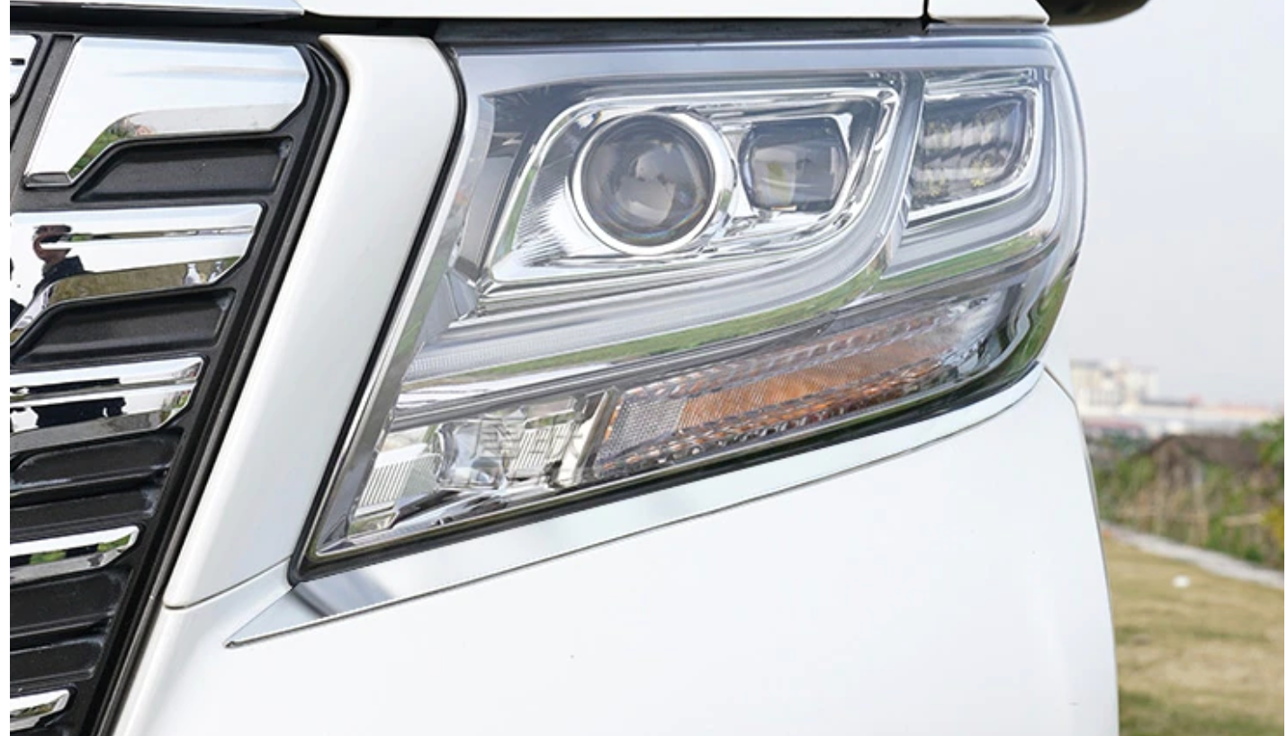 Toyota Alphard ANH30 2015-2019 Headlight Trim ABS Chrome Car Styling Headlamp Chrome Garnish
