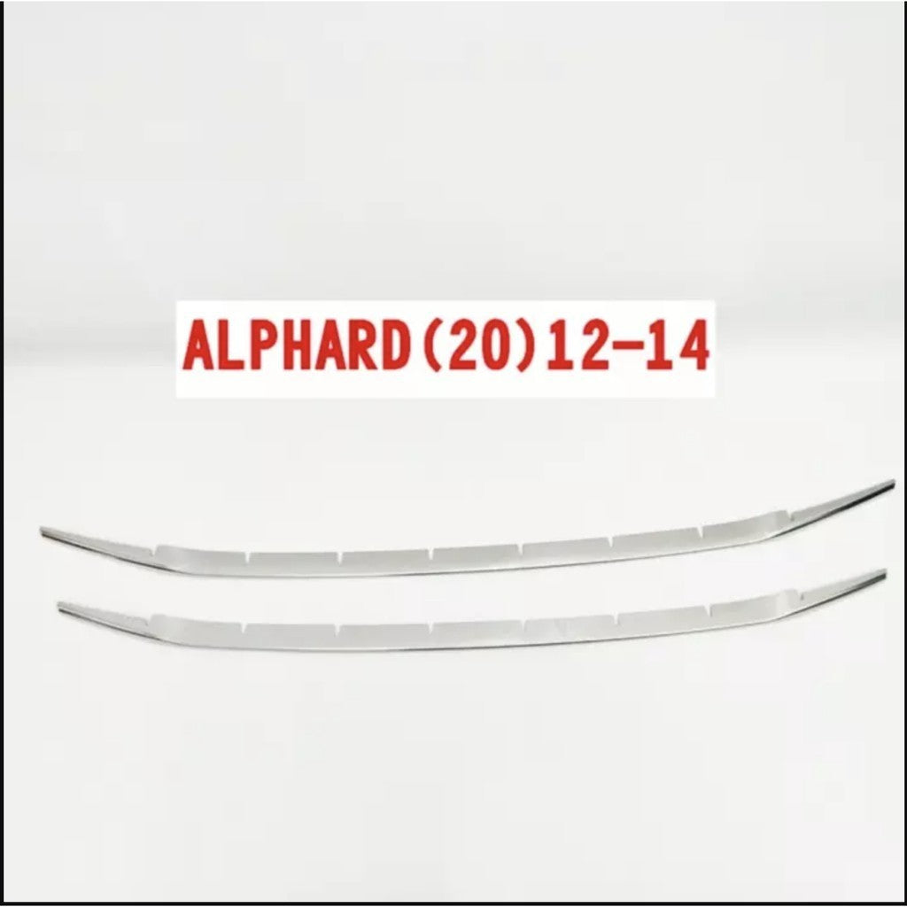 Toyota Alphard ANH20 Series 2012-2014 front bumper chrome TA319