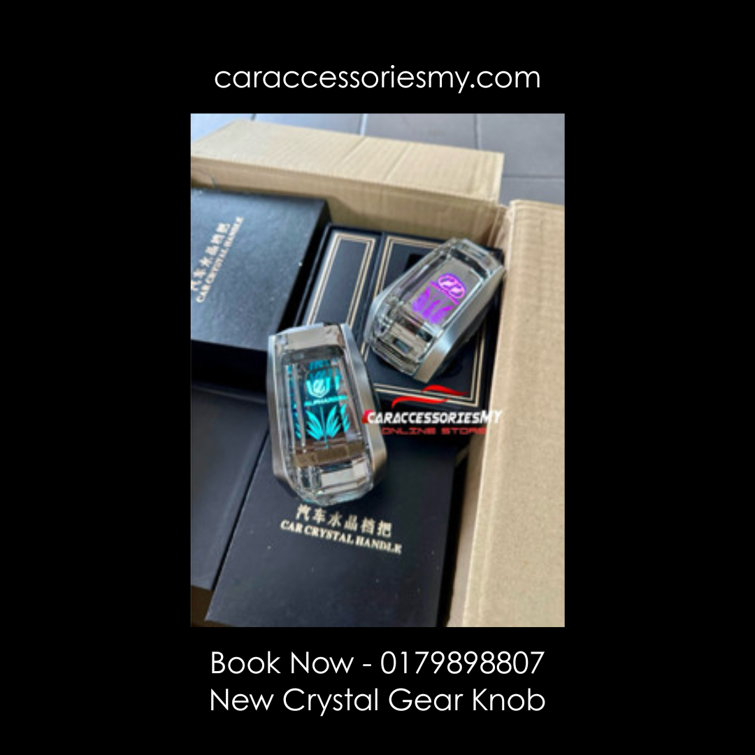 Toyota Alphard Vellfire crystal gear knob new led rainbow multicolor agh30 agh40 anh20 diamond gear sticks