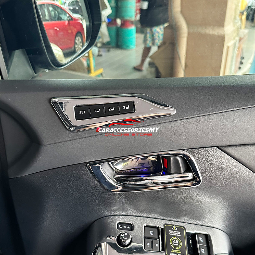 Toyota Alphard Vellfire Agh30 Seat Memory Switch Chrome YH593