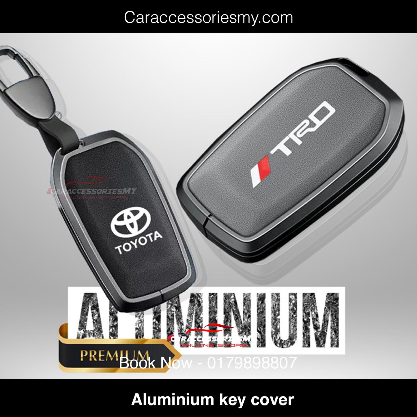 Premium Aluminium key cover toyota alphard vellfire