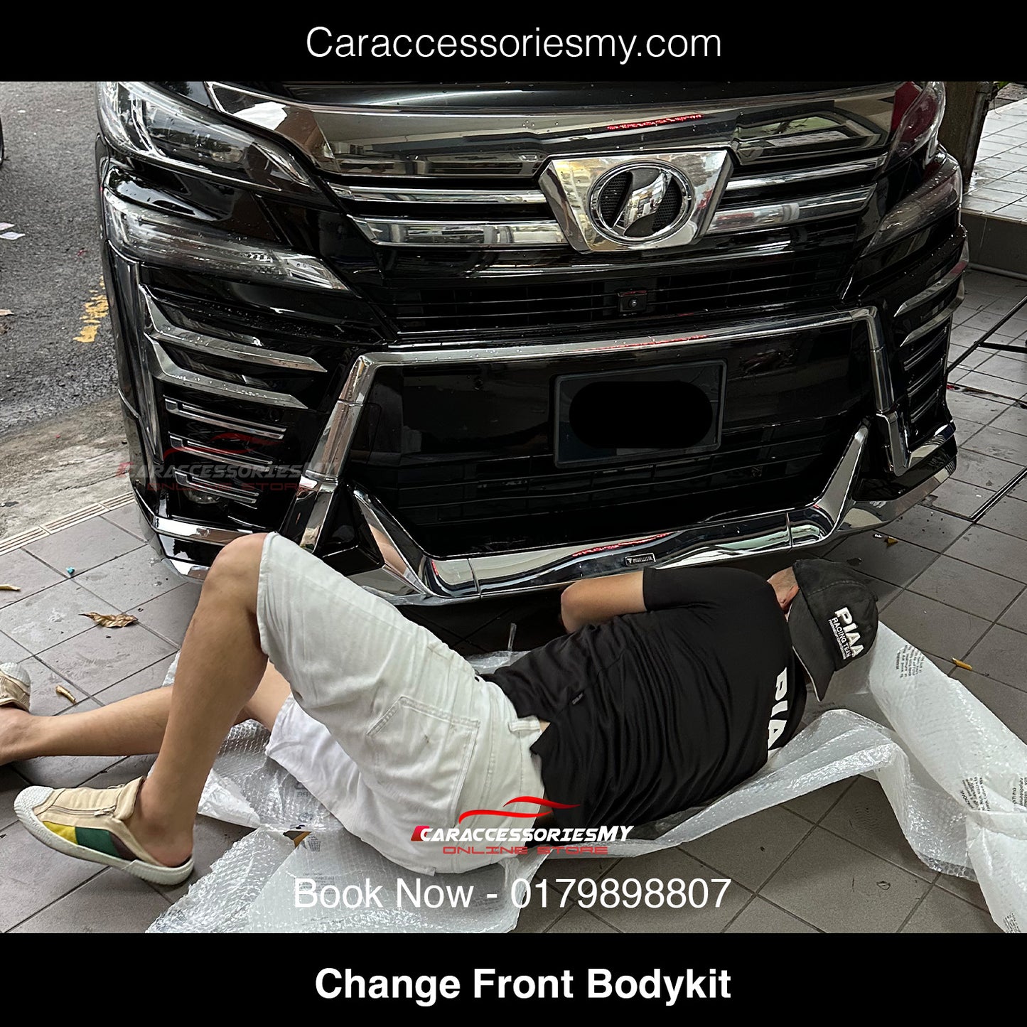 Toyota Vellfire Full SET Modellista BodyKit