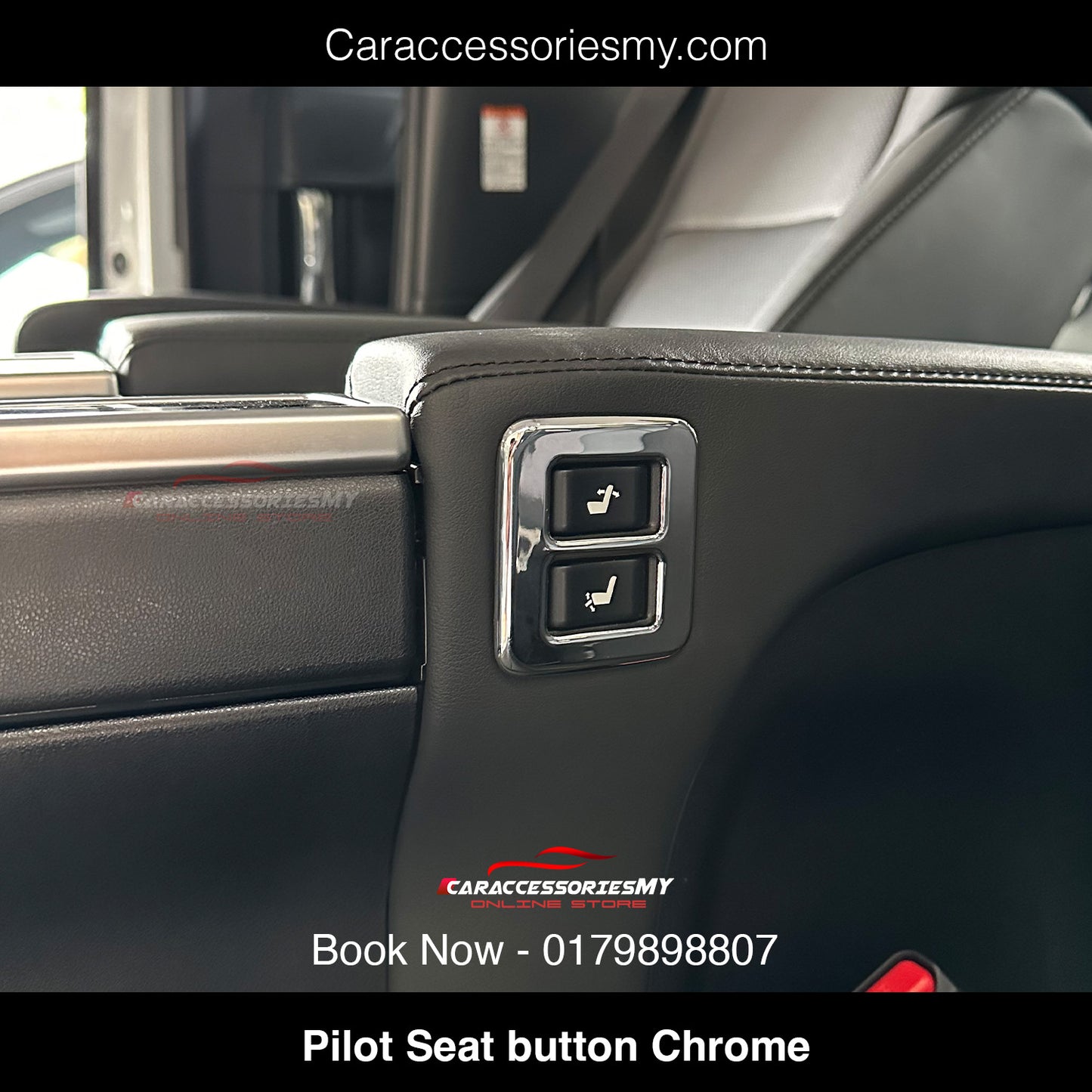 Toyota Alphard Vellfire AGH30 pilot seat button cover 3pcs YH483