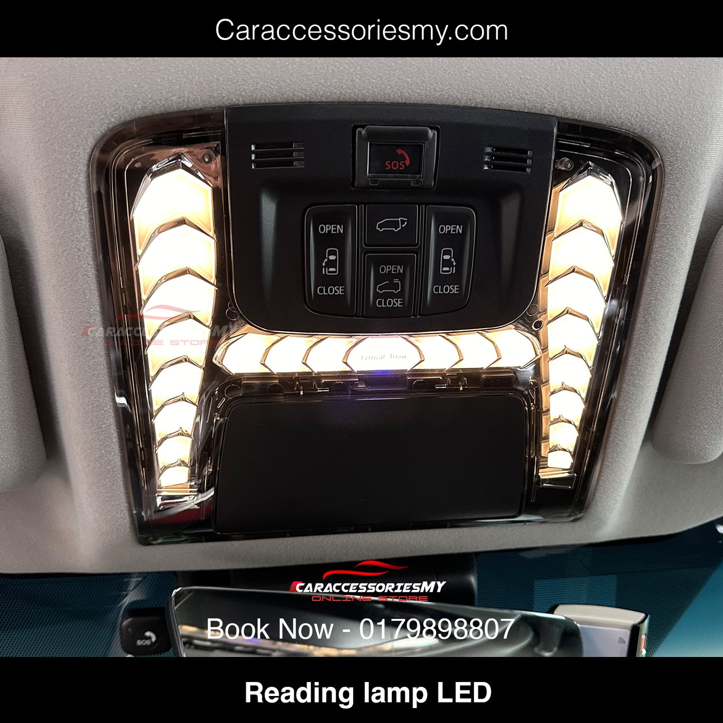 Toyota Alphard Vellfire AGH30 front reading lamp room light YH628