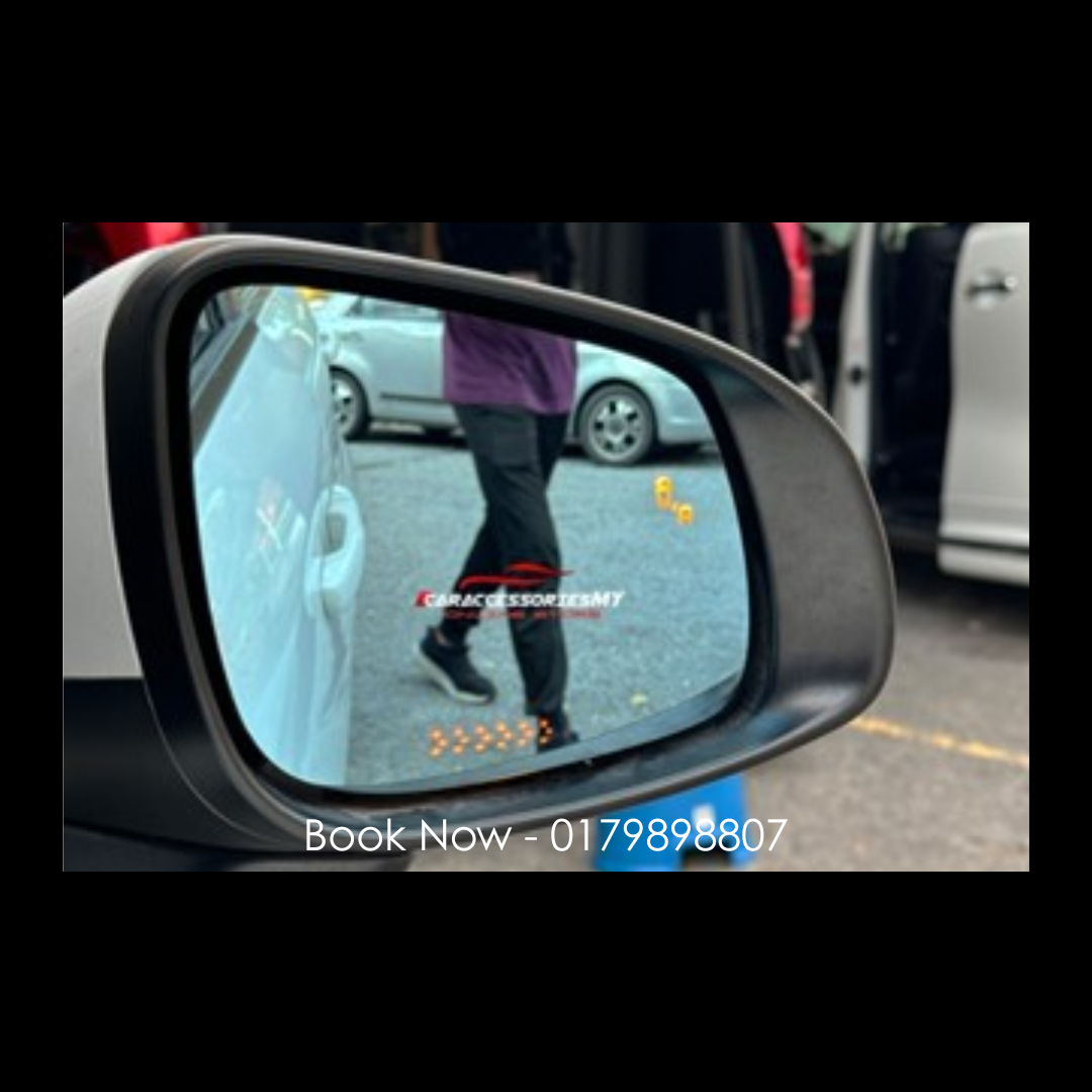 Toyota Blind Spot Mirror BSM system with signal estima vellfire alphard anh20 acr50
