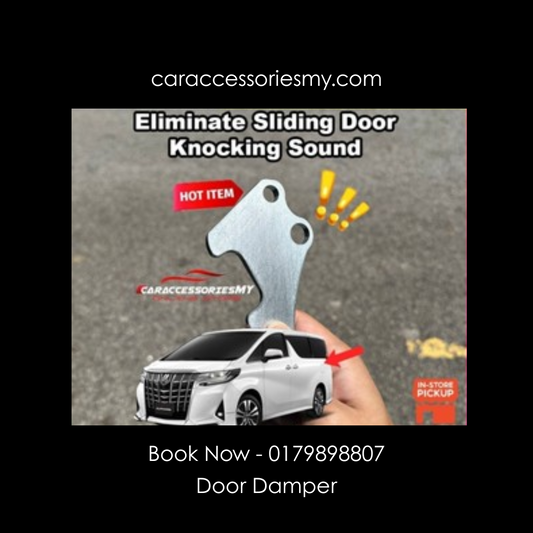 Toyota Alphard Vellfire estima agh30 anh20 door damper roller bracket kok kok knocking door spacer rear sliding acr50