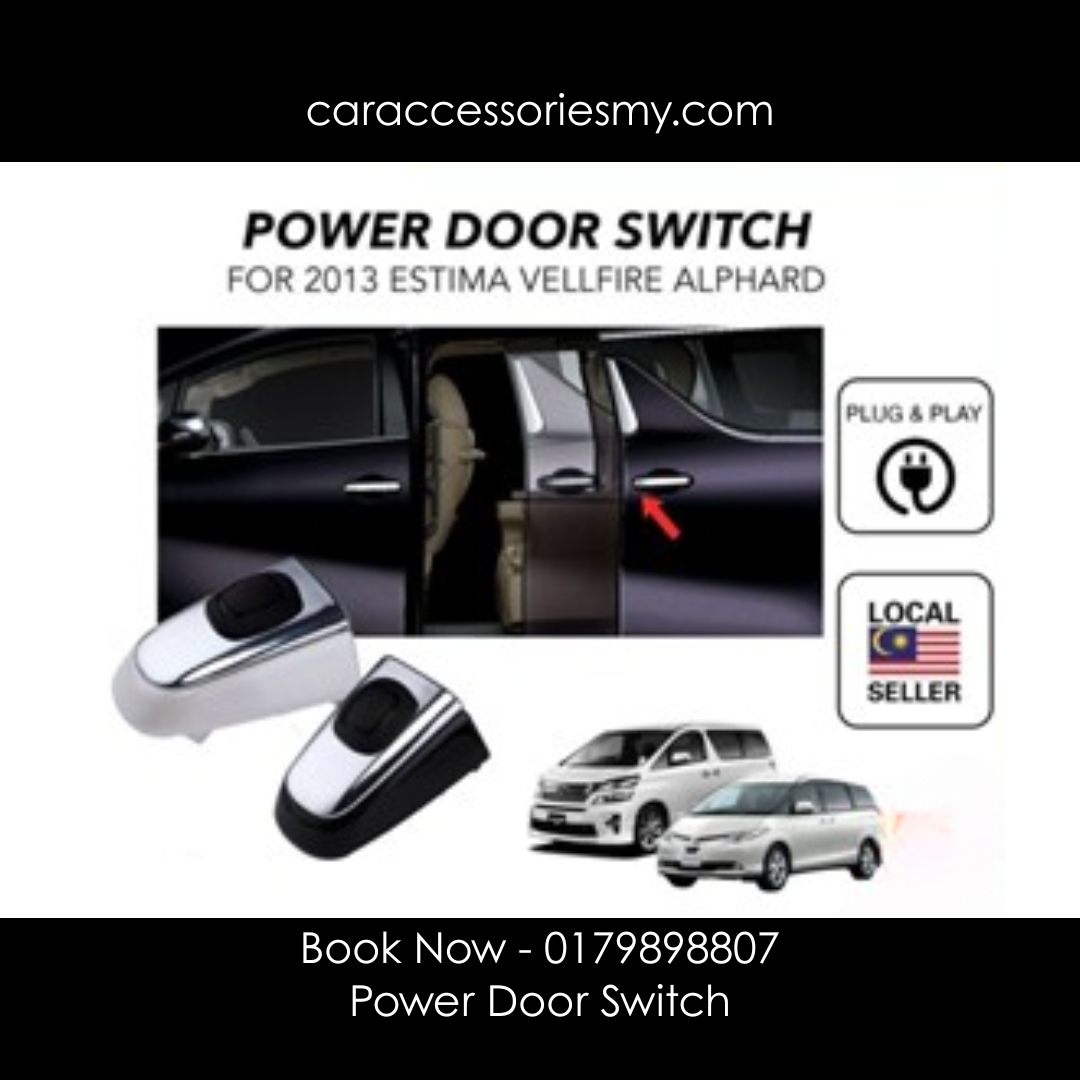 Toyota estima vellfire alphard sliding rear power door button switch acr50 anh20 accessories