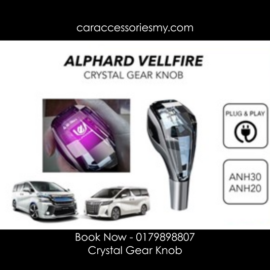 Toyota alphard vellfire car gear knob gear sticks diamond car shift handle crystal led automatic agh30 anh20 anh30 威尔法手挡