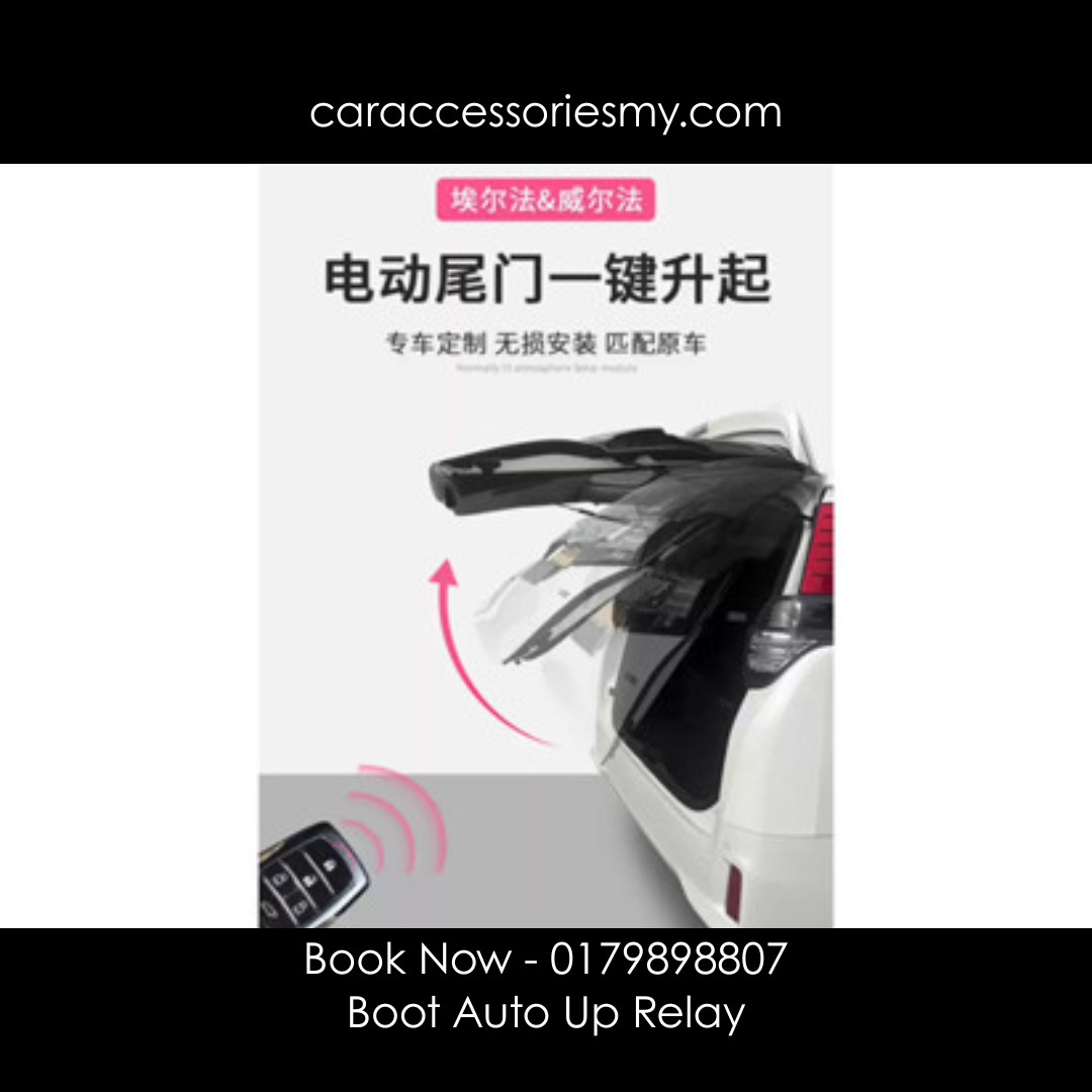 Toyota Alphard Vellfire estima AGH30 ANH20 ACR50 one touch Rear trunk Auto Up Relay Automatic Open AH30 power boot relay