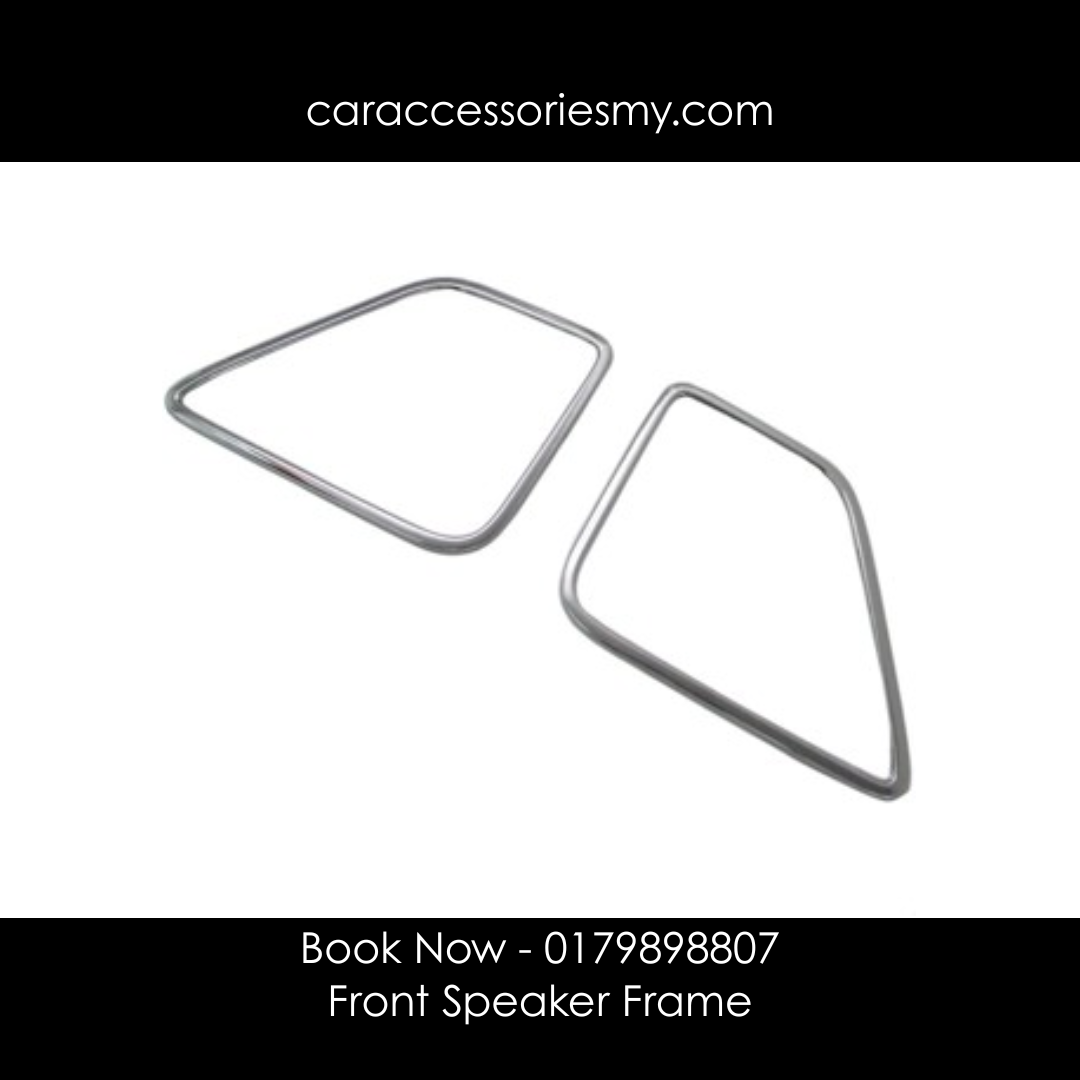 Toyota Vellfire Alphard ANH20 ah20 Front Door Speaker Chrome Lining interior garnish cover decoration trim accessories