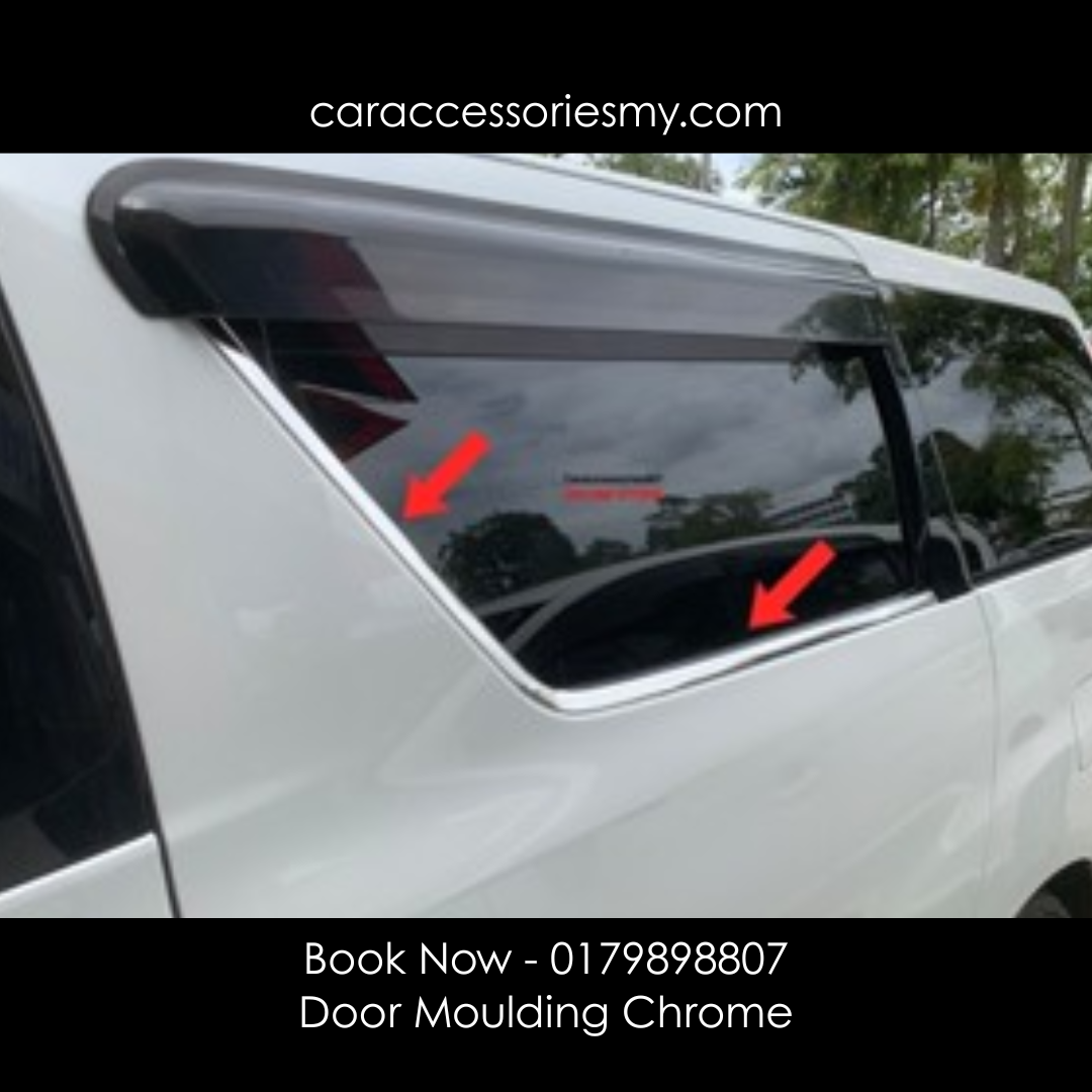 Toyota alphard vellfire ANH20 2008-2014 window moulding chrome door belt moulding window lining 6 PCS stainless steel