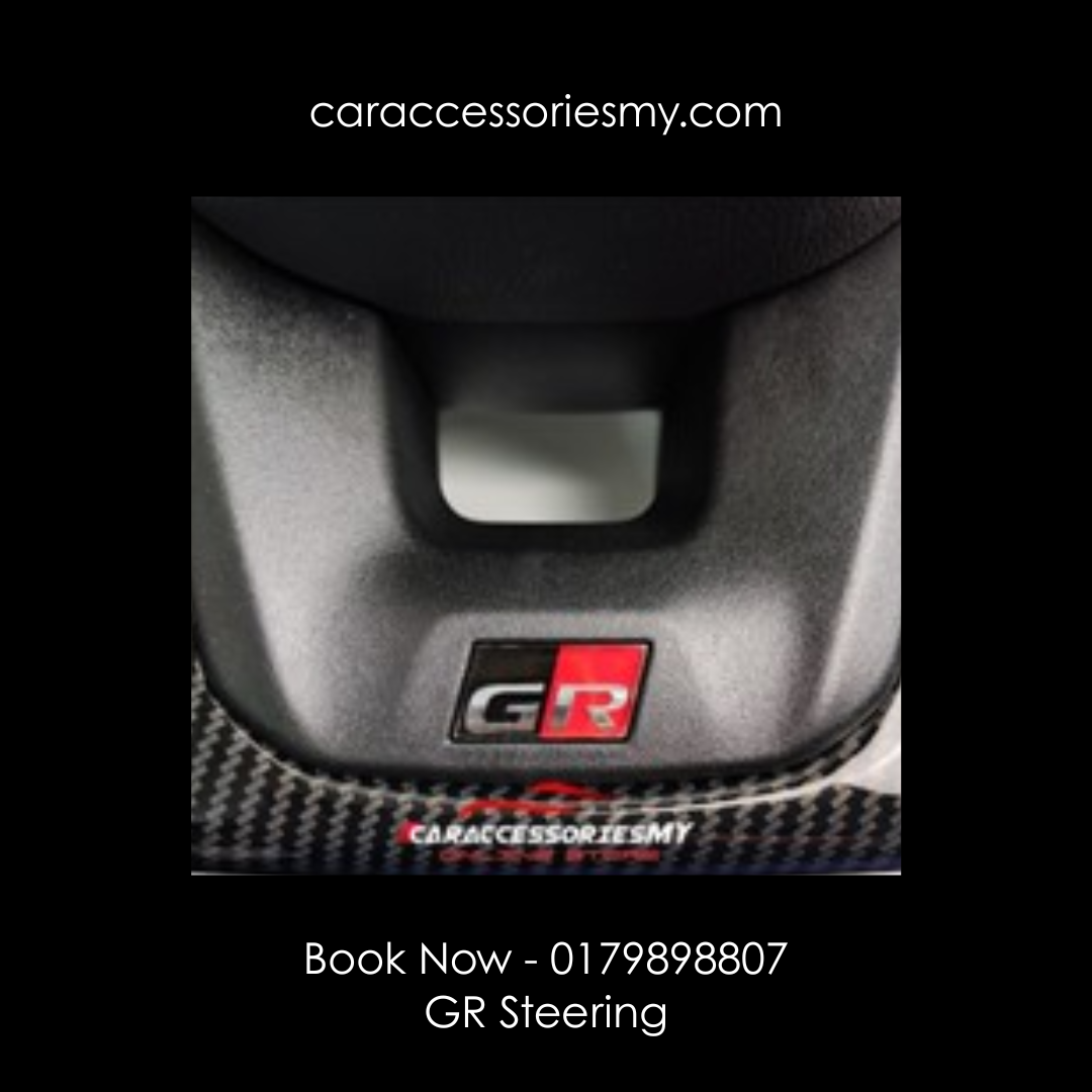 Toyota GR Vellfire Alphard Carbon fiber Steering sport stereng PnP All Model agh30 anh30 anh20 LC300