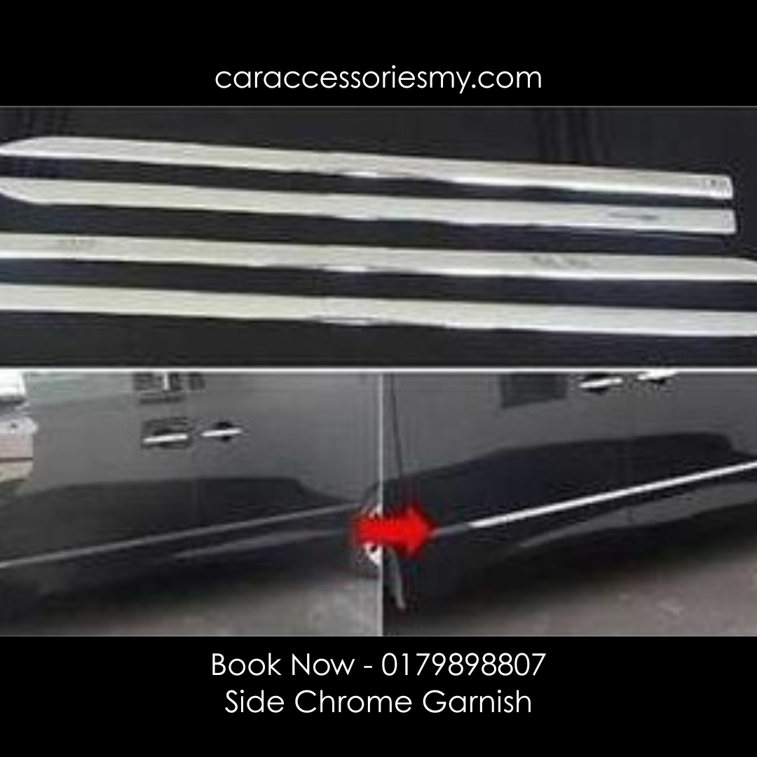 Toyota Alphard Vellfire anh20 2008-2014 Door Panel Liner side chrome garnish accessories