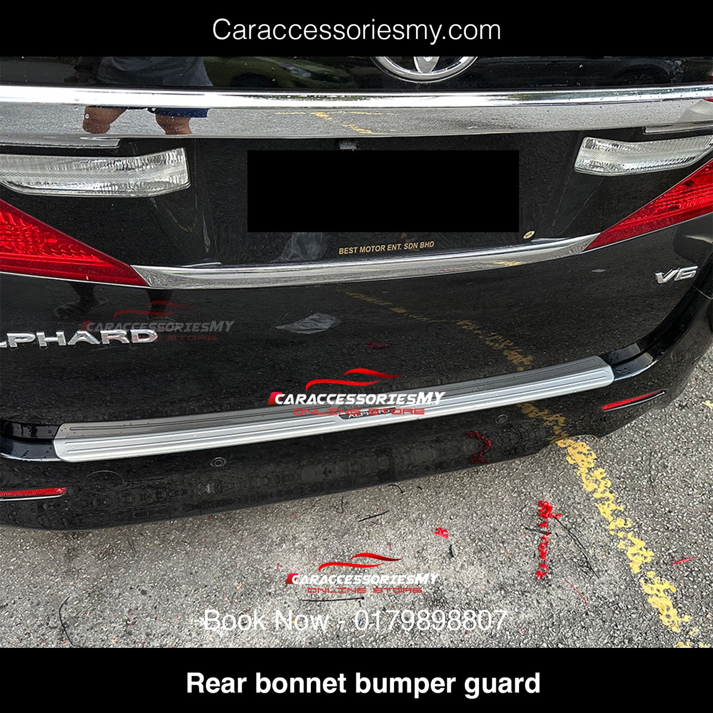 Anh20 rear bonnet bumper guard tv568
