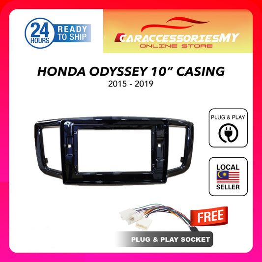 Honda Odyssey 2015 10 inch android player casing with socket plug and play set