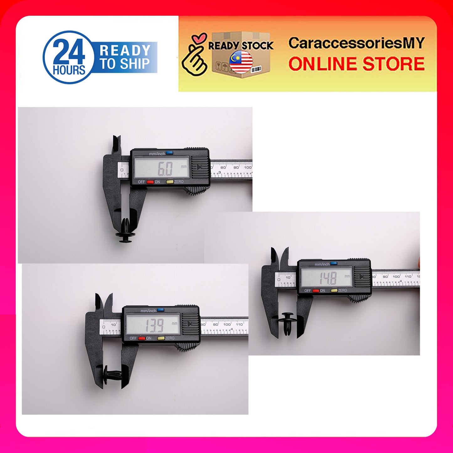 Proton wira persona Waja bumper clip 10 pcs OEM fender clip blm gen2 exora