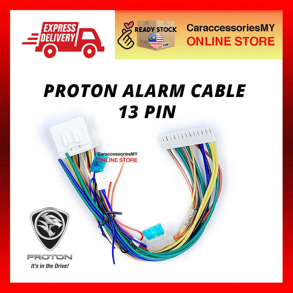 E83383 proton interconnect cable OEM REP.ALARM Proton alarm cable 13 pin car plug n play 13Pin Alarm Socket Connector