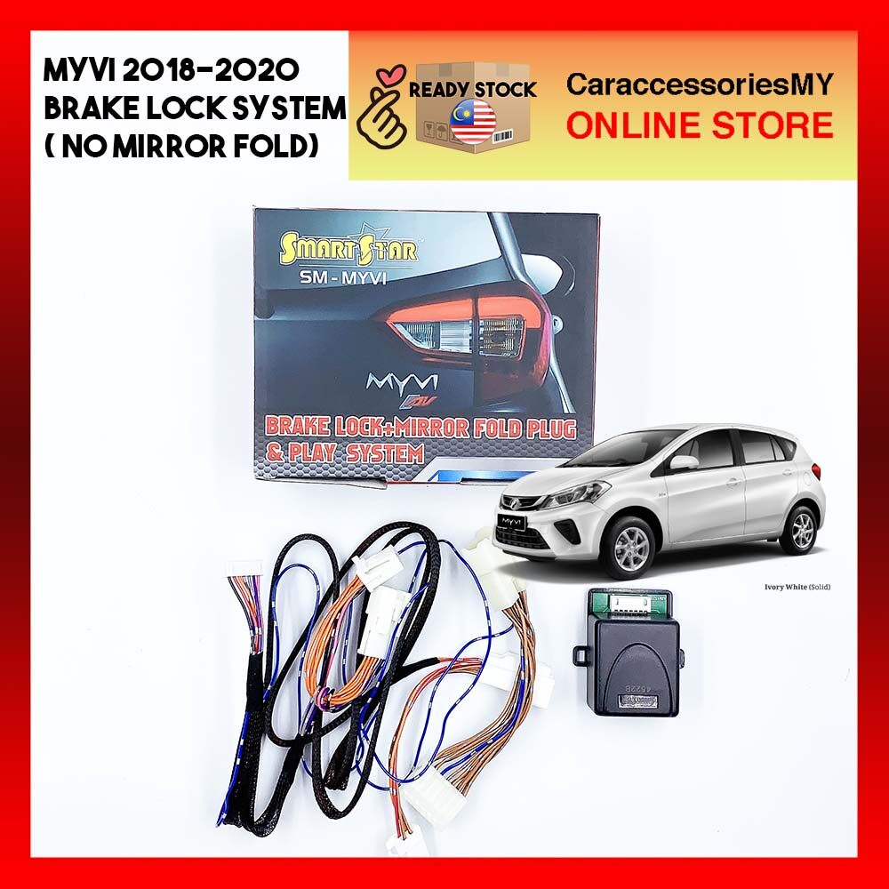 Perodua Myvi NEW 2018 2019 Plug & Play Brake Lock Module Auto Door Lock myvi accessories