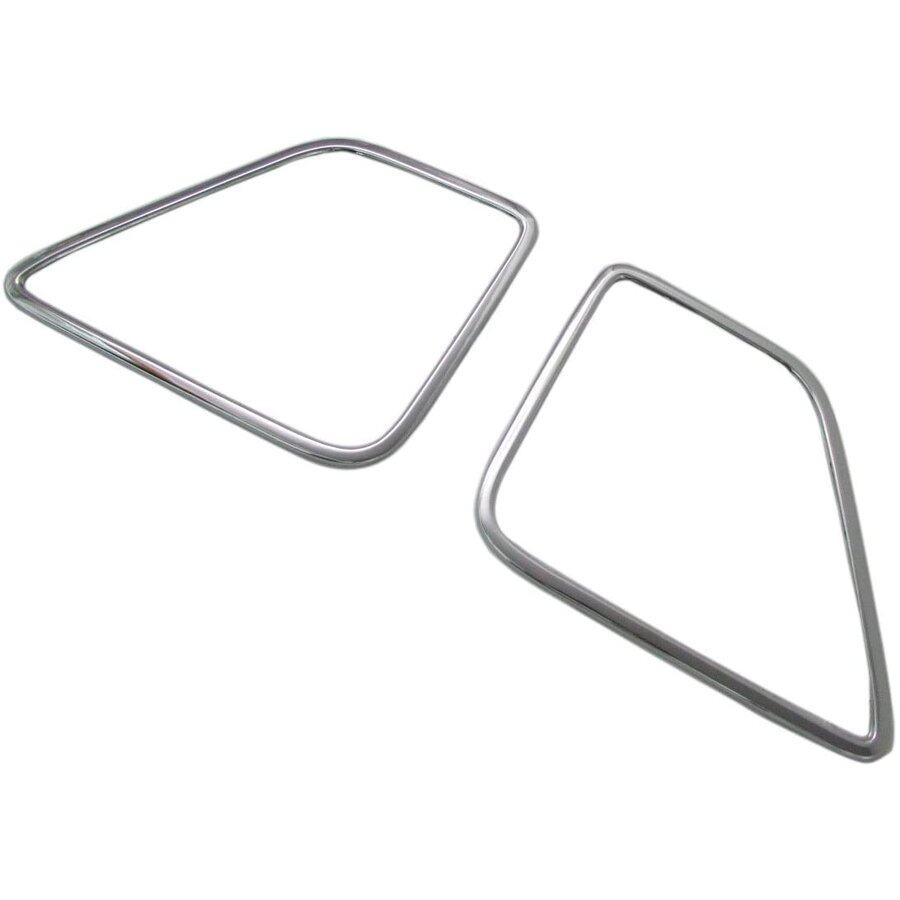 Toyota Alphard Vellfire ANH20 AH20 Front Door Speaker Chrome Lining Interior Garnish Cover Decoration Trim Accessories