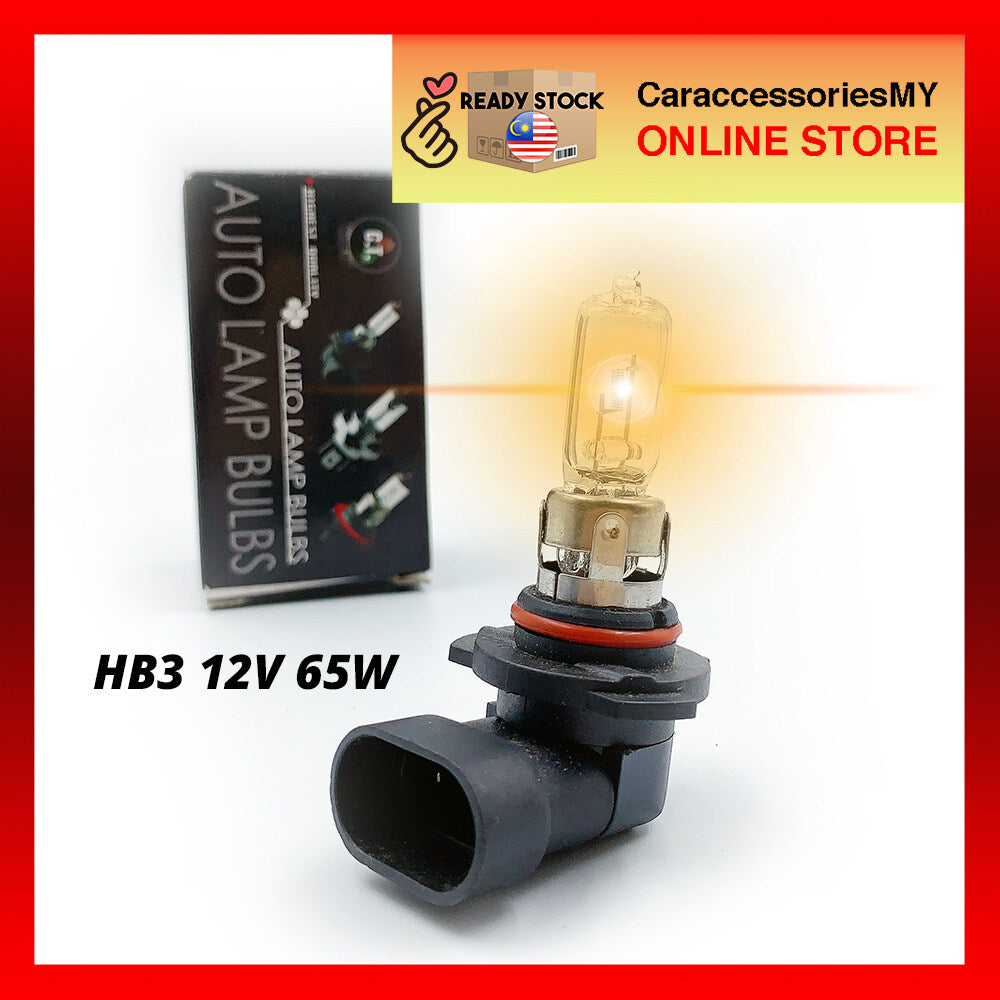 HB3 12V 65W headlight low beam fog lamp replacement bulb halogen headlamp