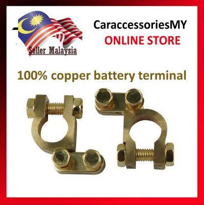 1 PAIR Universal Couple Battery Terminal car accessories battery terminal lock  Bateri Kepala Clamp 12v Set NS60 NS60L NS70 N70Z