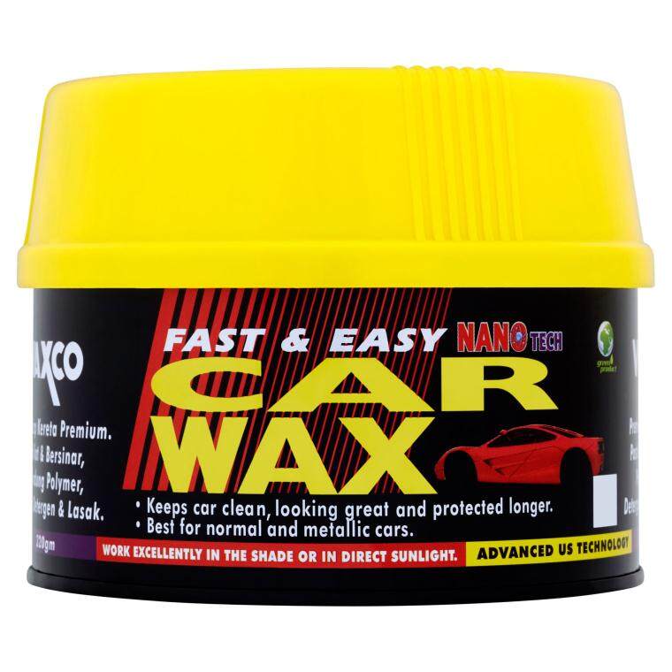 Waxco Car Wax Polish 320g fast and easy car wax and polish made in malaysia kilat kereta car care