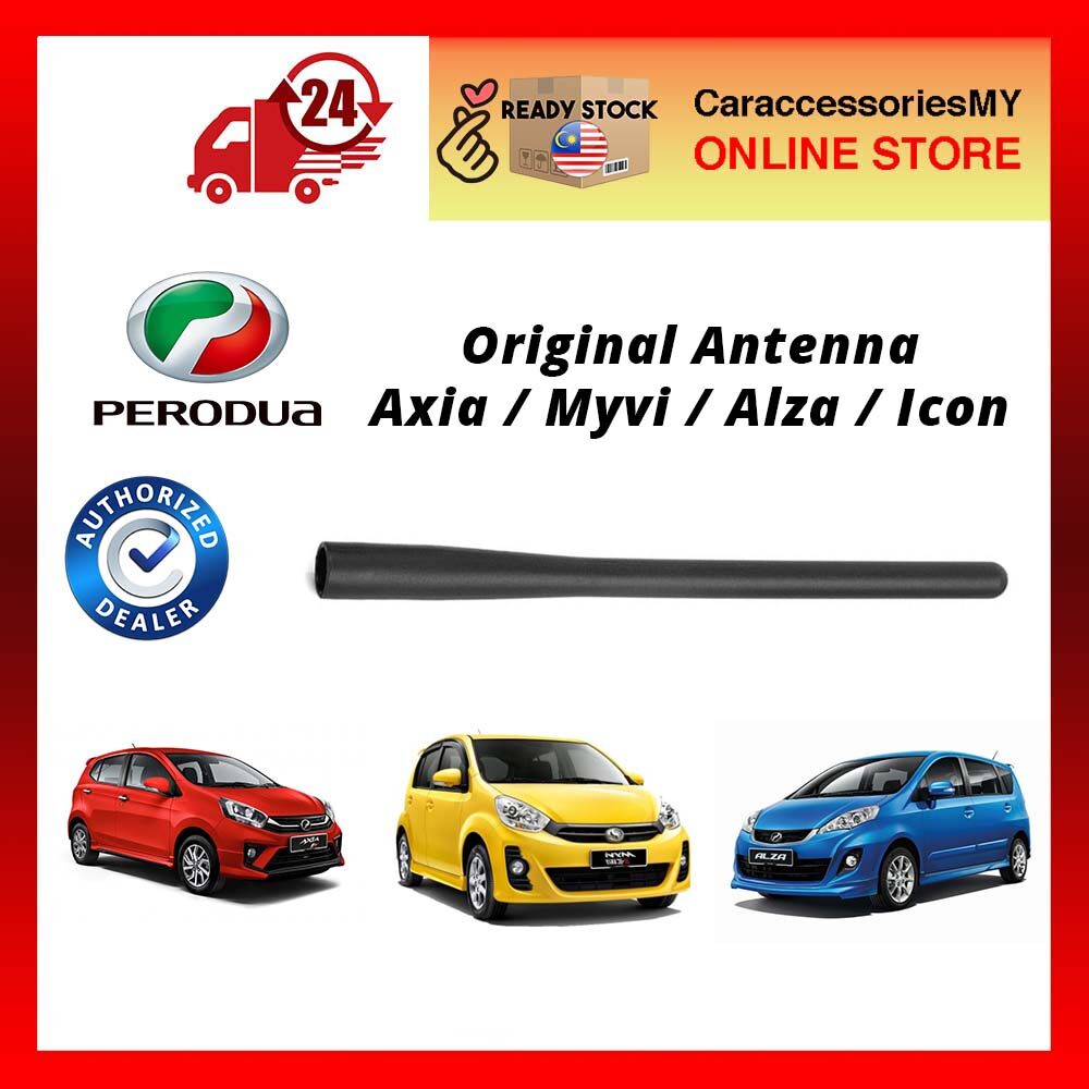 Perodua Antenna Alza/ Myvi / Lagi Best / Ikon / Axia OEM 29 Original Rod Axia accessories radio receiver fm replacement