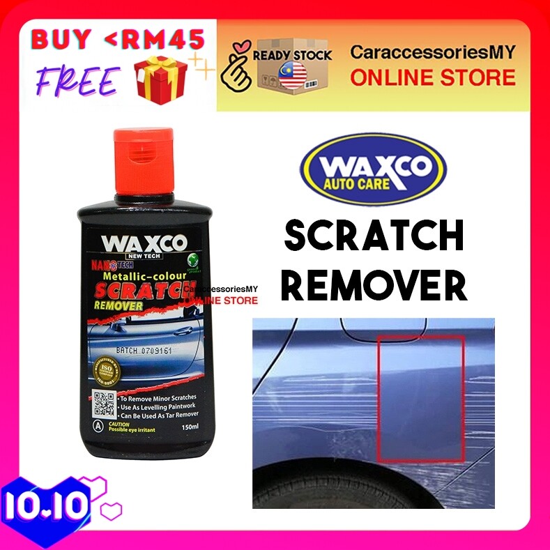waxco metallic Scratch Remover 150ml car scratch remover kereta calar hilang