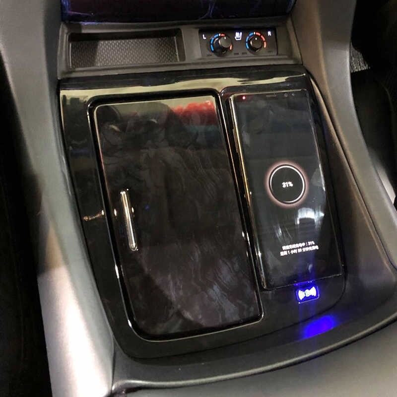 Toyota Alphard Vellfire AGH30 ANH30 2015 OEM Wireless Fast Charger Phone Holder Console Box Armrest Quick Charge