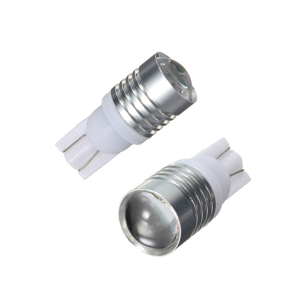 T10 led cree clear white 2 pcs w5w car plate light door light lampu kereta backup lamp