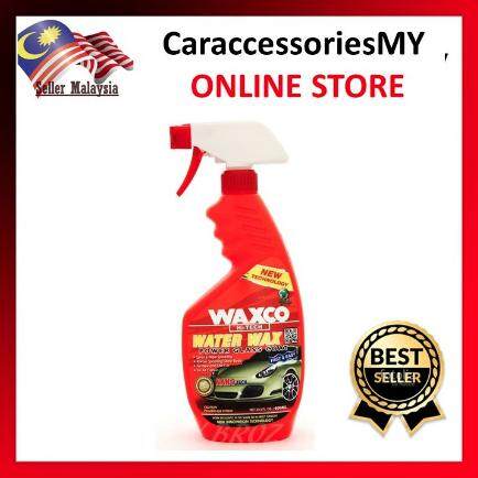 Waxco Hi-Tech Water Wax Power Glass Coat car care windshield window protection wax kereta coating 600ml