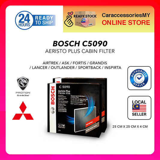 Bosch carbon cabin air filter Mitsubishi Airtrek ASX Grandis Lancer GT Outlander sportback Proton Inspira C5090 CM090
