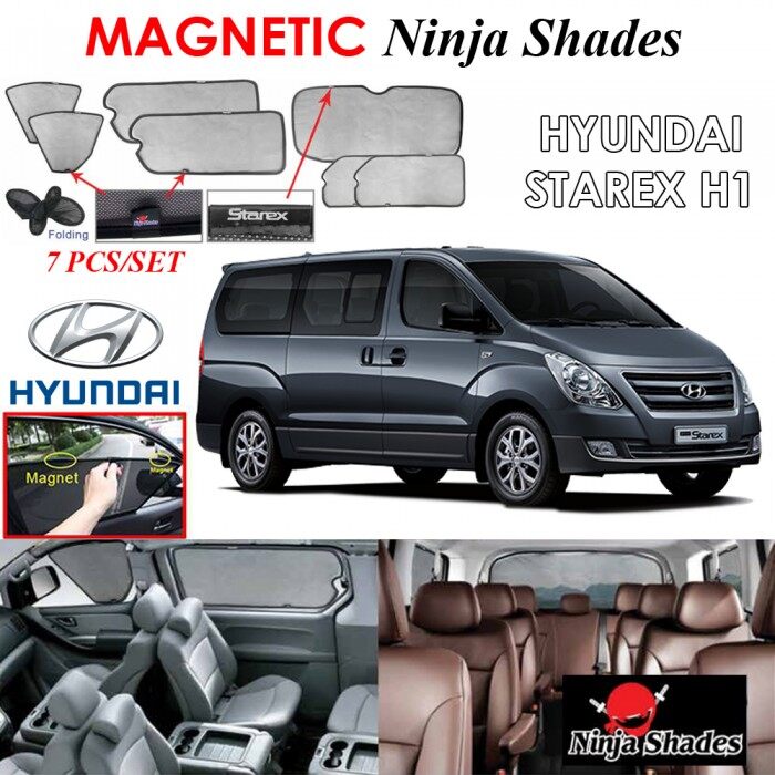 Hyundai Starex Magnetic Ninja Sun Shade Sunshade (7pcs) starex accessories