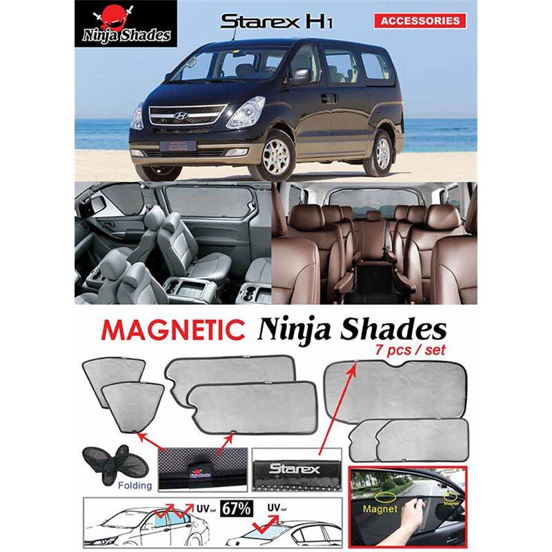 Hyundai Starex Magnetic Ninja Sun Shade Sunshade (7pcs) starex accessories