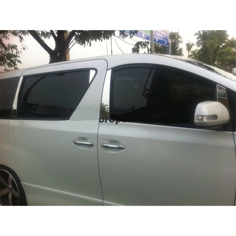 Toyota Alphard Vellfire ANH20 AH20 2008-2014 Window Door Chrome TV565
