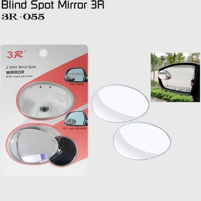 3R Blind Spot Mirror, 2 Pack Oval HD Glass Convex Rear View Mirror For All Universal Vehicles Car mirror car accessories side mirror