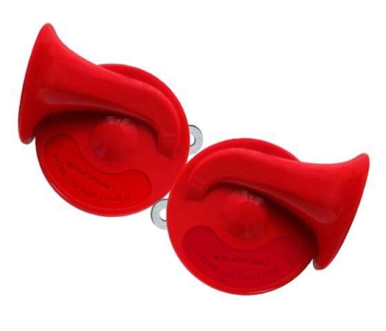 Blaupunkt Car Horn  S92 RD - 12V Shell Horn 92mm (vehicle red horn) Harmonized tone, stylish design, high durability & reliability. car accessories