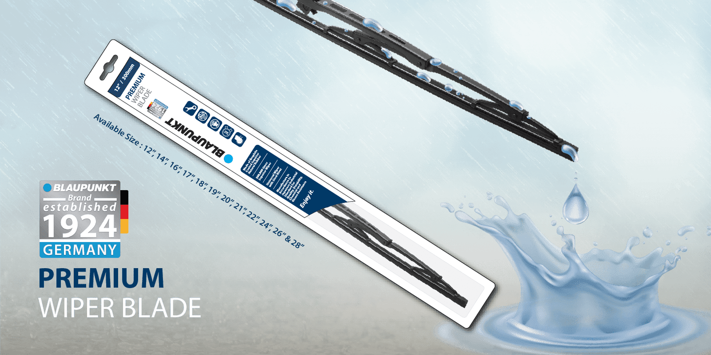 blaupunkt premium wiper blade 17 x 24 alza lancer evo inspira rav4