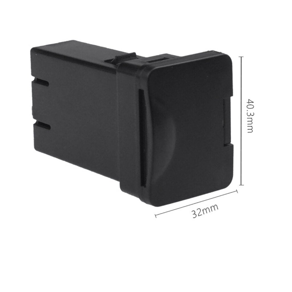 Toyota Alphard Vellfire GGH30 2015-2018 AGH30 Armrest Console Box USB Port Adapter Rear Charger Rear Seat Phone Charger Accessories