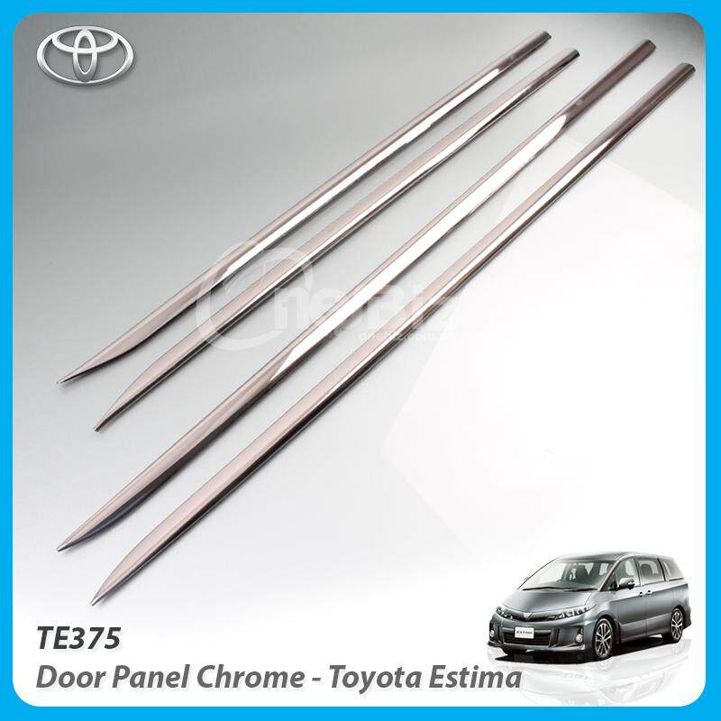 Toyota Estima ACR50 2006-2017 Door Panel Liner Chrome side moulding chrome stainless steel estima car accessories