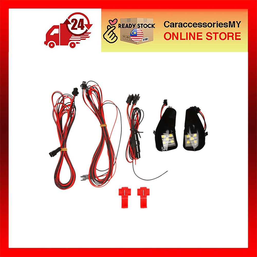 Toyota Alphard Vellfire 20 LED Car Side Mirror Welcome Light Side Mirror Light Super Bright LED Lamp