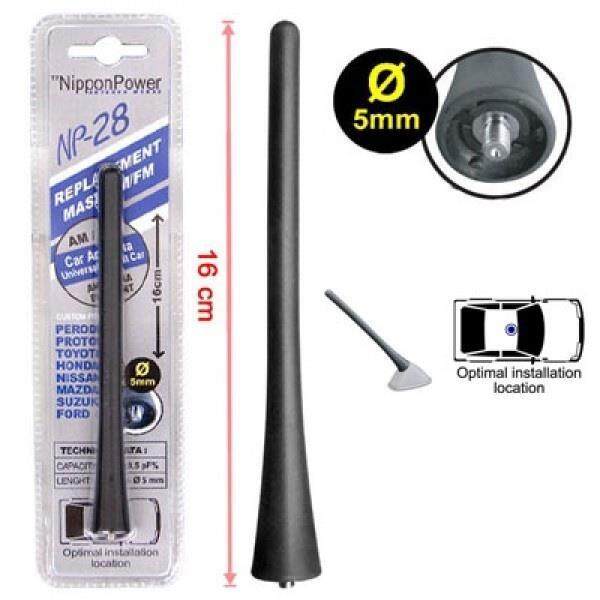 Nippon Power NP-28 Car antenna replacement Perodua Proton Toyota Honda Nissan Mazda SUZUKI FORD MYVI ALZA WAJA PERSONA