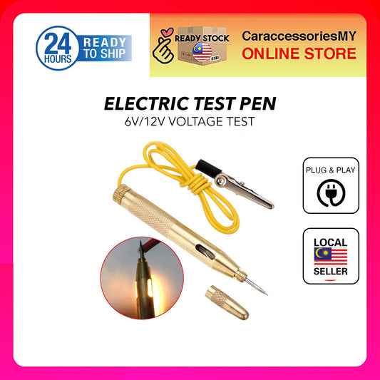 circuit test pen 6-12V Auto Repair Tool Electrical Pen Car Copper Electric Voltage Test Pen hardwire fuse box tester