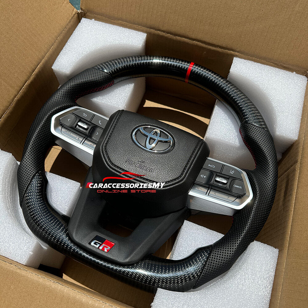 Toyota Alphard Vellfire AGH30 ANH30 ANH20 AH20 GR Carbon Steering PnP All Model Sport Steering