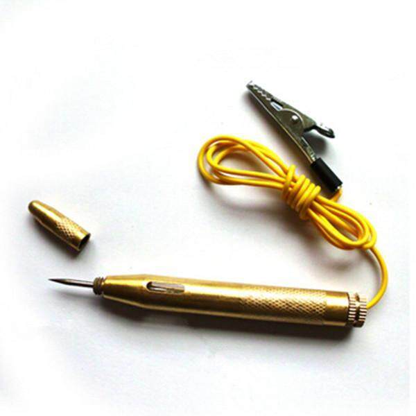 circuit test pen 6-12V Auto Repair Tool Electrical Pen Car Copper Electric Voltage Test Pen hardwire fuse box tester