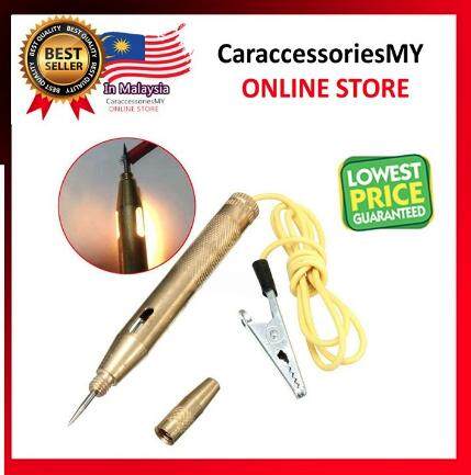 circuit test pen 6-12V Auto Repair Tool Electrical Pen Car Copper Electric Voltage Test Pen hardwire fuse box tester